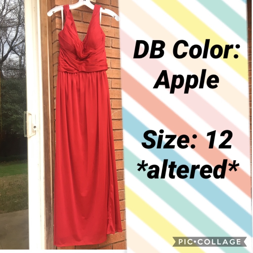 Mesh Bridesmaid Dress w Crisscross Back
